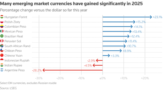 特朗普2.0时代的又一赢家：新兴市场货币！