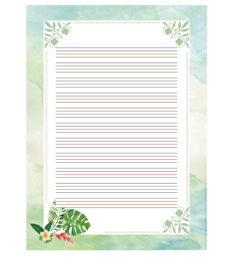 大赛专用稿纸是什么样的(参赛稿纸格式)